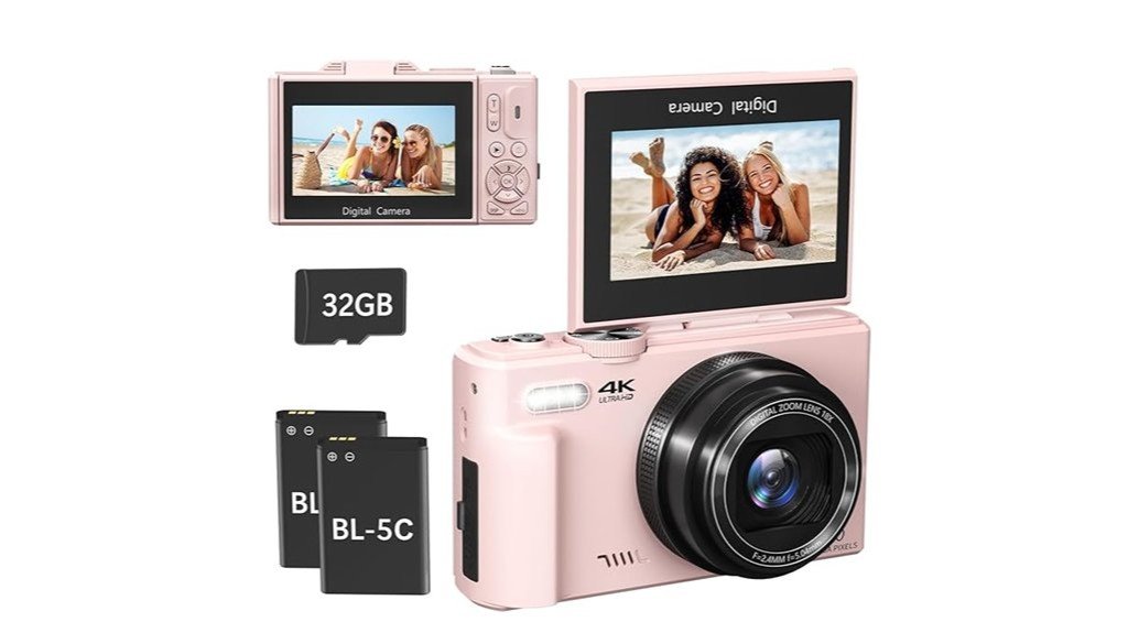 4k camera with accessories