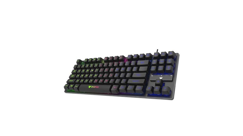 gaming keyboard semi mechanical design