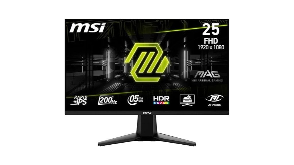 msi 24 5 inch gaming monitor