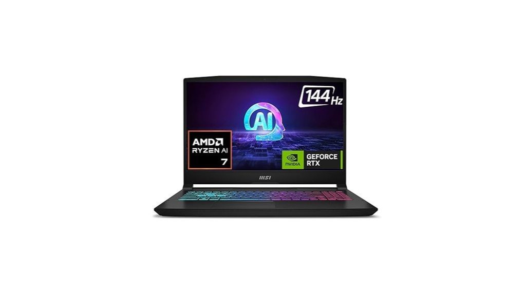 msi katana a15 gaming laptop