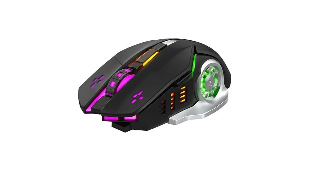 rechargeable rgb gaming mouse