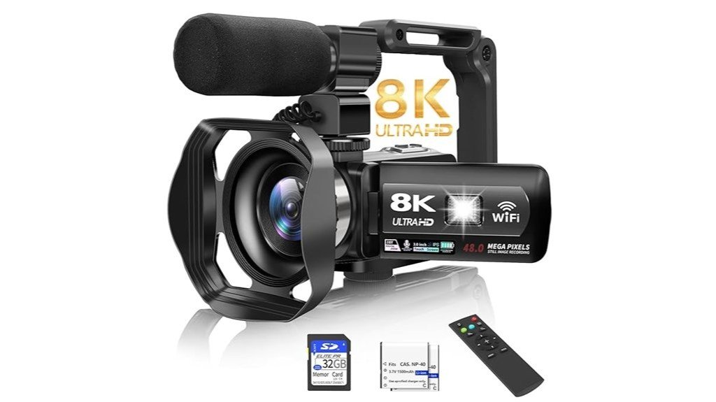 wifi enabled night vision camcorder